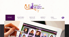 Desktop Screenshot of mobilemidwifeehr.com