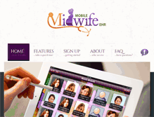 Tablet Screenshot of mobilemidwifeehr.com